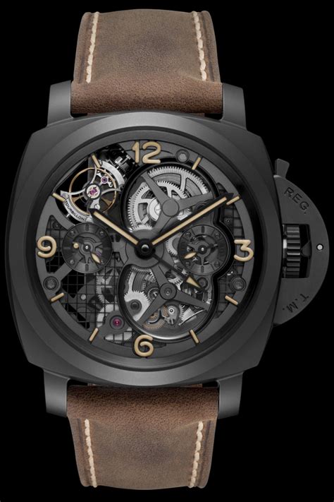 panerai lo scienziato luminor 1950 tourbillon gmt titanio price|Lo Scienziato .